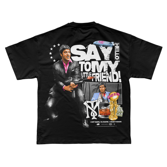 "SCARFACE BLACK TSHIRT"