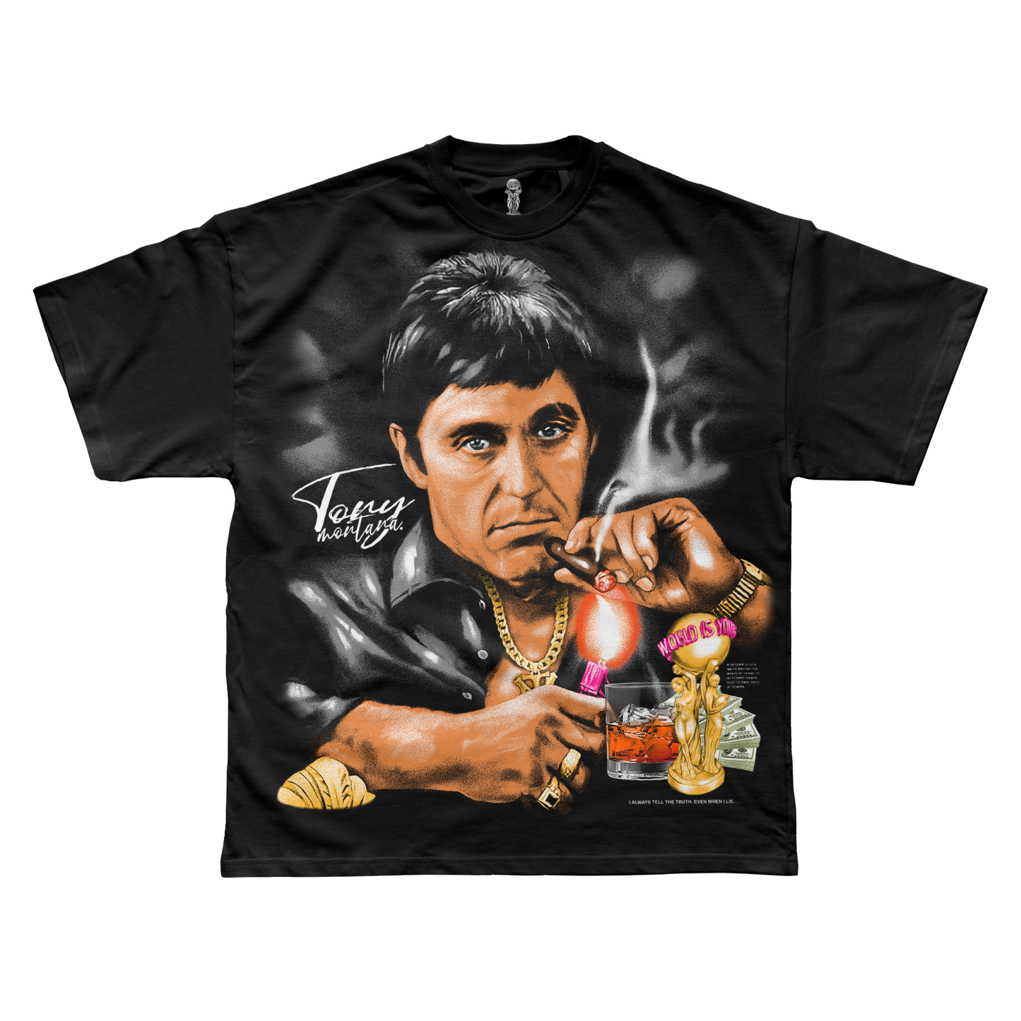 "SCARFACE BLACK TSHIRT"