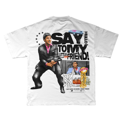 "SCAREFACE WHITE TSHIRT"